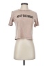 Zara Basic Tan Short Sleeve T-Shirt Size S - photo 1
