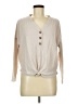 American Eagle Outfitters Tan Long Sleeve Blouse Size S - photo 1