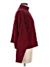 Forever 21 100% Polyester Tweed Burgundy Turtleneck Sweater Size M - photo 4