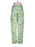 Barbara Gerwit Paisley Green Casual Pants Size 6 - photo 2