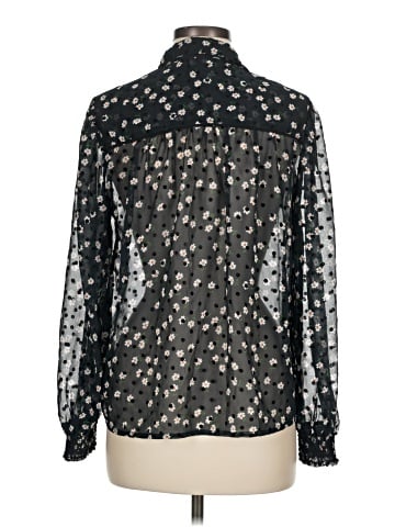 Topshop Long Sleeve Blouse (view 2)
