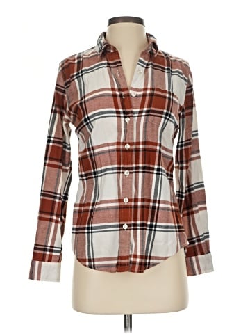 Weatherproof Long Sleeve Button-Down Shirt (view 1)