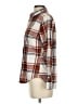 Weatherproof Plaid Brown Long Sleeve Button-Down Shirt Size XS - photo 5