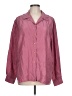 Patchington 100% Silk Pink Long Sleeve Silk Top Size L - photo 1