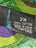 Sol Green Long Sleeve Blouse Size 2X - photo 8