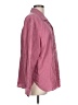 Patchington 100% Silk Pink Long Sleeve Silk Top Size L - photo 4