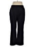 Lands' End Solid Black Active Pants Size XL - photo 2