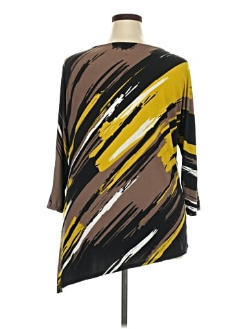 Alfani 3/4 Sleeve Blouse (view 2)