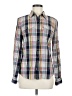 Patagonia Plaid Blue Long Sleeve Button-Down Shirt Size 6 - photo 1