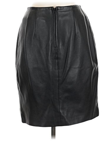 Hugo Buscati Collection Leather Skirt (view 2)