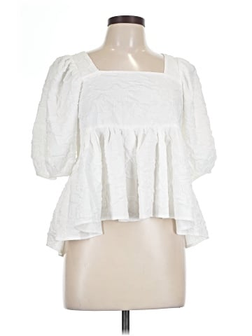 Moon River 3/4 Sleeve Blouse (view 1)