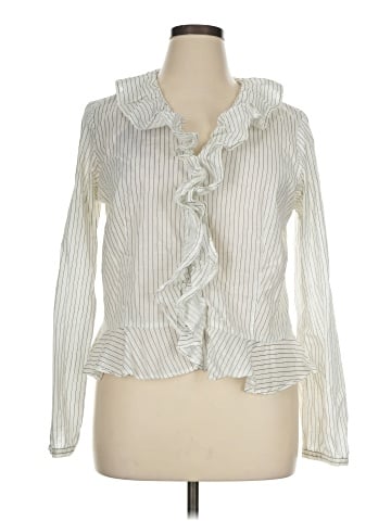 Lauren Jeans Co. Long Sleeve Blouse (view 1)