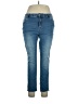 Tahari Solid Blue Jeans Size 14 - photo 1