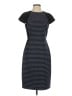 J.Crew Stripes Blue Casual Dress Size 4 (tall) - photo 1