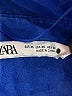Zara Blue 3/4 Sleeve Button-Down Shirt Size XS - photo 7