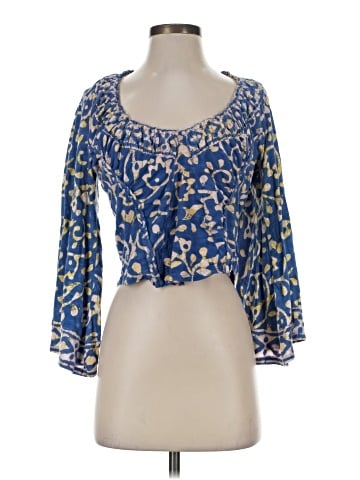 Free People 3/4 Sleeve Blouse (view 1)