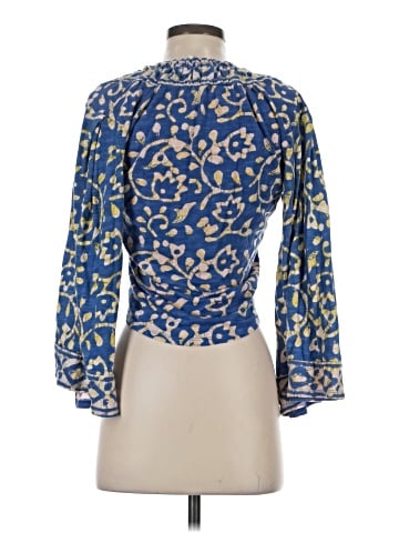 Free People 3/4 Sleeve Blouse (view 2)