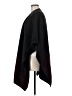 Ike Behar 100% Polyester Black Poncho One size - photo 5