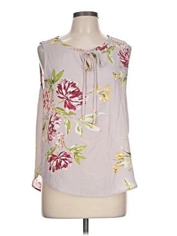 Harve Benard Sleeveless Blouse (view 1)