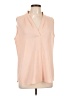 Calvin Klein Pink Sleeveless Blouse Size L - photo 1