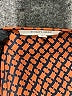 41Hawthorn 100% Polyester Orange 3/4 Sleeve Blouse Size M - photo 7