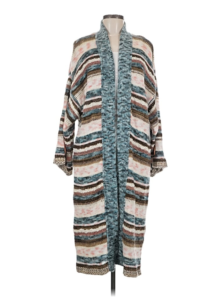 Pre-owned By Anthropologie Poncho In Teal