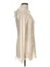 Mystree 100% Acrylic Solid Ivory Pullover Sweater Size L - photo 4