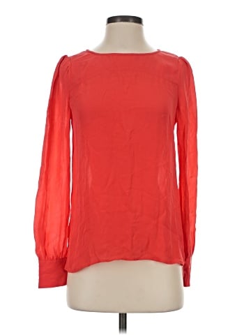 J.Crew Long Sleeve Silk Top (view 1)