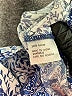 Kenar 100% Rayon Blue Sleeveless Blouse Size 1X - photo 8
