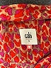 CAbi 100% Polyester Floral Pink Sleeveless Blouse Size S - photo 7