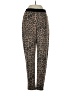 Zara Basic Animal Print Brown Casual Pants Size S - photo 1