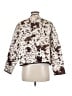 Maeve 100% Polyester Print Brown Jacket One size - photo 2