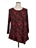 Rafaella Red 3/4 Sleeve T-Shirt Size XL - photo 1