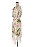 En Focus Studio 100% Polyester Floral Ivory Cocktail Dress Size 8 - photo 5