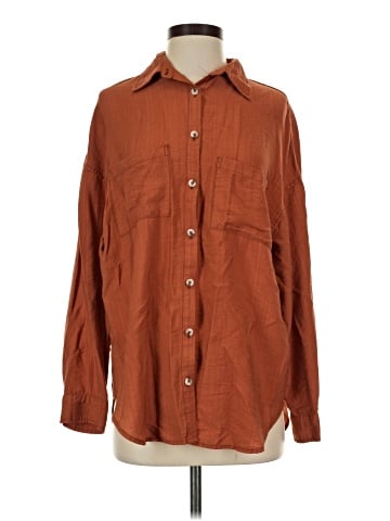 La Miel Long Sleeve Button-Down Shirt (view 1)