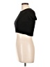 Double Zero Black Short Sleeve Turtleneck Size L - photo 5