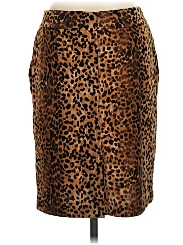 Adrienne Vittadini Faux Leather Skirt (view 2)