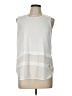 MICHAEL Michael Kors 100% Polyester White Sleeveless Top Size L - photo 1