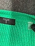 T Tahari Solid Green Pullover Sweater Size L - photo 7