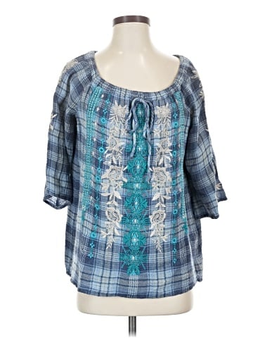 Johnny Was 3/4 Sleeve Blouse (view 1)