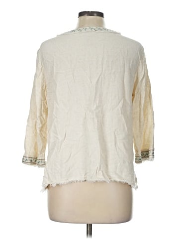 MULTIPLES 3/4 Sleeve Blouse (view 2)