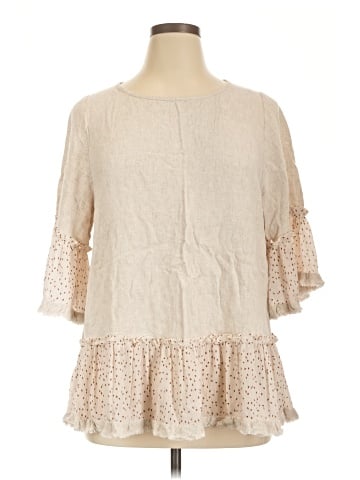 Umgee 3/4 Sleeve Blouse (view 1)