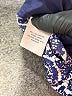 Elevenses 100% Rayon Paisley Blue Jumpsuit Size 2 - photo 5