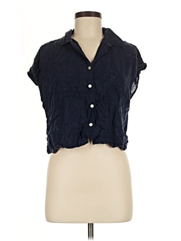 Tahari Sleeveless Button-Down Shirt (view 1)