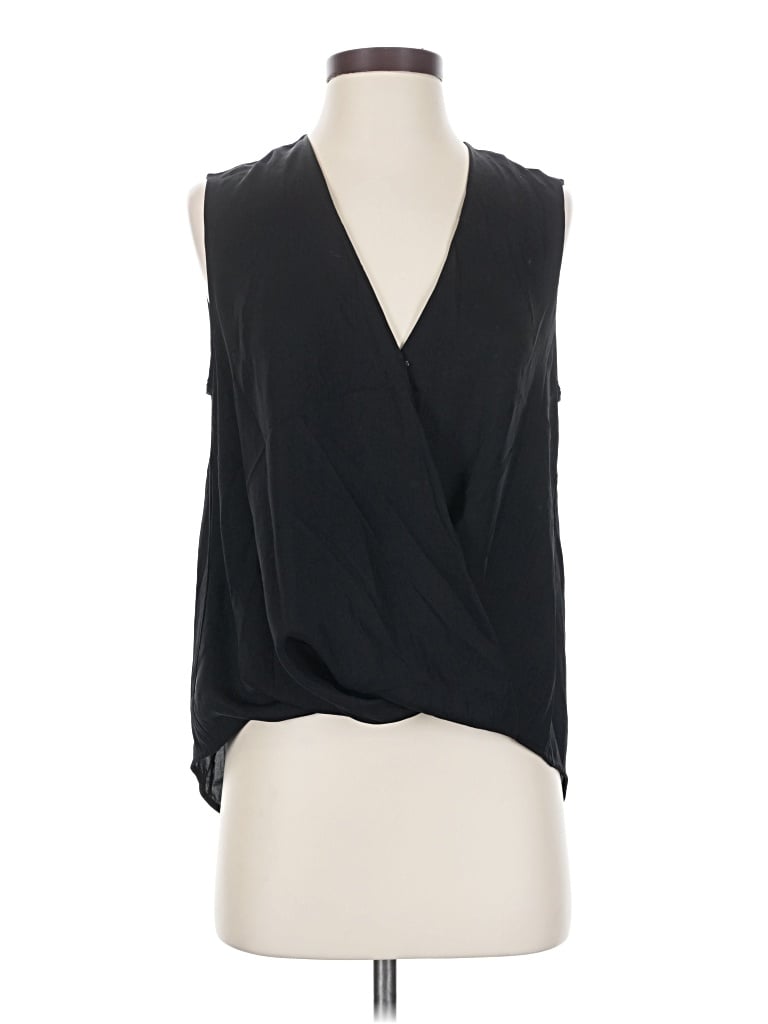 Pre-owned Rag & Bone Sleeveless Blouse In Black