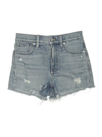 Madewell The Perfect Jean Short in Snyder Wash: TENCEL&trade; Denim Edition (view 1)