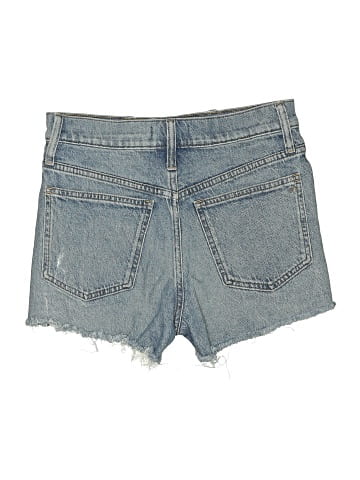 Madewell The Perfect Jean Short in Snyder Wash: TENCEL&trade; Denim Edition (view 2)