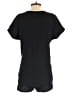 Bobi 100% Cotton Solid Black Romper Size XS - photo 2