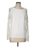 New York & Company White Pullover Sweater Size L - photo 1