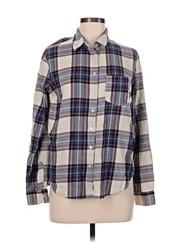 H&M L.O.G.G. Long Sleeve Button-Down Shirt (view 1)